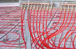 radiant heat supplies pex tubing for contractors from krell distributing